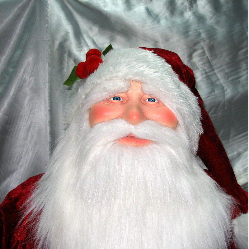 full size stuffed santa